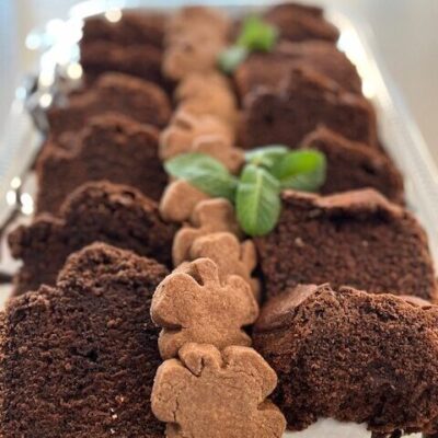 Kuchen und weihnächtliches Gebäck